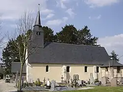 The church of Notre-Dame in La Haye-de-Routot