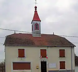 The town hall in La Basse-Vaivre