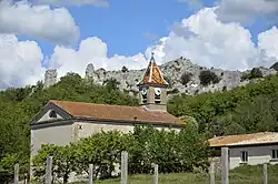 The church of La Baume-Cornillane