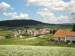 Southwest view of La Brévine
