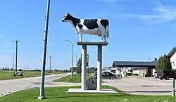 Brisette the Cow, the roadside attraction in La Broquerie.