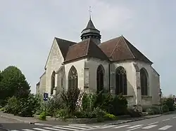 The church in La Chapelle-Saint-Luc