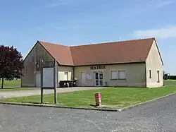The town hall in La Chapelle-Saint-Sulpice