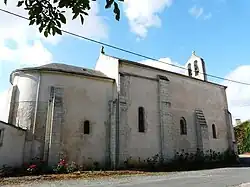 The church of Saint-Cybard, in La Grimaudière