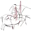 Overlay of painting and engraving, Gallery C