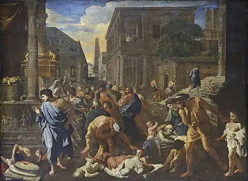 Poussin's Plague at Ashdod