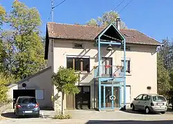 The town hall in La Pisseure
