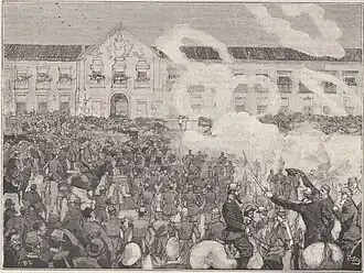 Proclamation of the Republic in Brazil, published in Le Monde Illustré, nº 1.708, 21/12/1889.