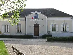 The town hall in La Tombe