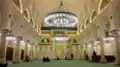 Inside the mosque