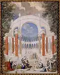 La colonnade, Jean II Cotelle