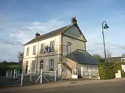 The town hall in La Ferrière-au-Doyen