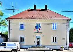 The town hall in Germéfontaine