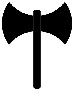 Labrys (represents lesbian feminism)[129][130][131]