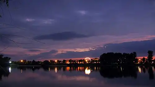 Lake in Costinești
