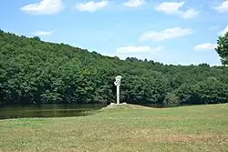 The Sainte-Hélène Lake, in Bujaleuf