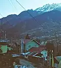 Part of the town
