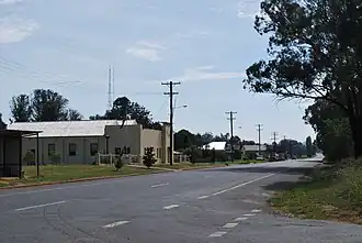 Tumbarumba Road, the main street of Ladysmith, 2010