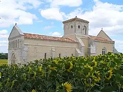 The church in Lagarde-sur-le-Né