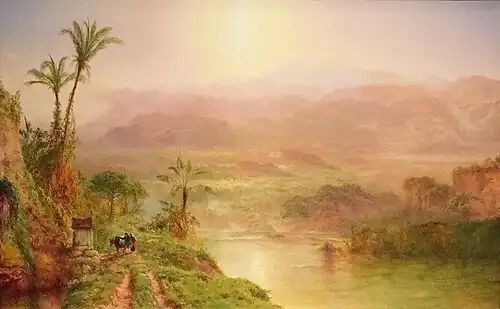 Lagoon of the Guayaquil River by Louis Remy Mignot