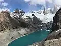 Techado Negro at upper left, with Laguna Sucia below