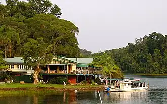 Tea house and cruises, Lake Barrine, 2000