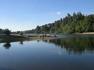 Lake Gregory in Crestline
