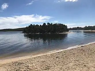 Lake Kepwari in April 2021