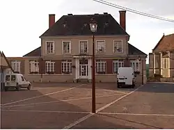 The town hall in Lalande