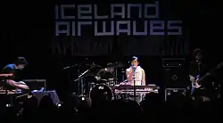 Lali Puna performing live at Iceland Airwaves