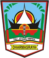 Coat of arms of Dharmasraya Regency