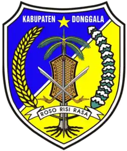 Coat of arms of Donggala Regency