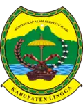 Coat of arms of Lingga Regency