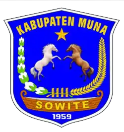 Coat of arms of Muna Regency