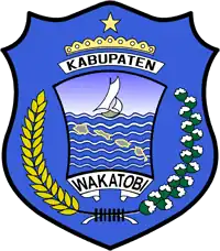 Coat of arms of Wakatobi Regency