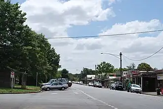 Main street, Lancefield