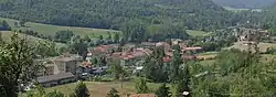 Landscape of Sale delle Langhe (Italy)