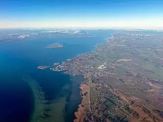 Aerial view of Landskrona