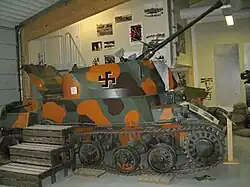 Landsverk Anti-II at the anti-aircraft museum in Tuusula, Finland