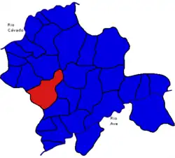 Location of Lanhoso