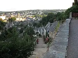 View from the church of Brélévénez