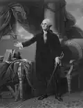Engraving: General Washington by James Heath, 1800