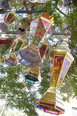Fanous Ramadan decorations in Cairo, Egypt