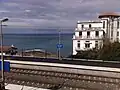 The station, looking out at sea