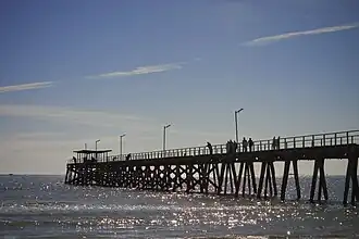 The Largs Bay jetty