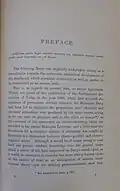First page of the preface to Aether and Matter