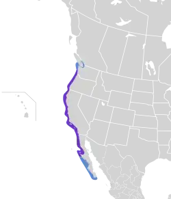 Map of range