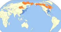 Map of range