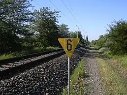 The old line before renovation