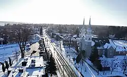Aerial view of Lavaltrie